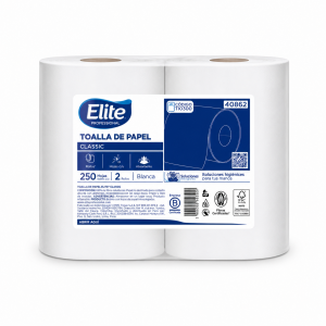 Toalla Papel Elite 2 Unid 250m 40862