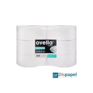 PAPEL HIGIENICO OVELLA 6X300 METROS HOJA SIMPLE