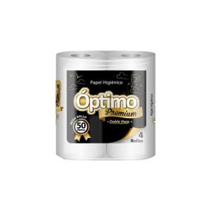 PAPEL HIGIENICO OPTIMO MANGA 50 METROS POR 32 ROLLOS