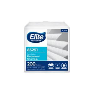 SERVILLETA ELITE MESA RESTAURANT CAJA POR 12 PAQUETES DE 200 HOJAS COD 85261