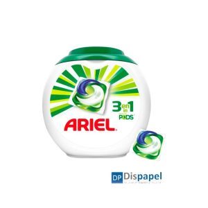 ARIEL PODS 3 EN 1 57 CAPSULAS DE DETERGENTE