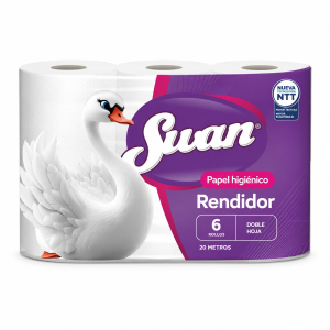 Papel higiénico suan 20 metros - manga